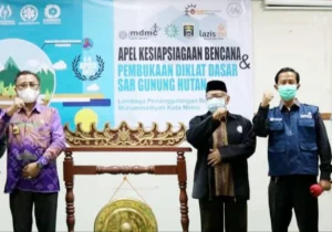 Sambut HKB, MDMC Kota Metro Helat Diklat Dasar SAR