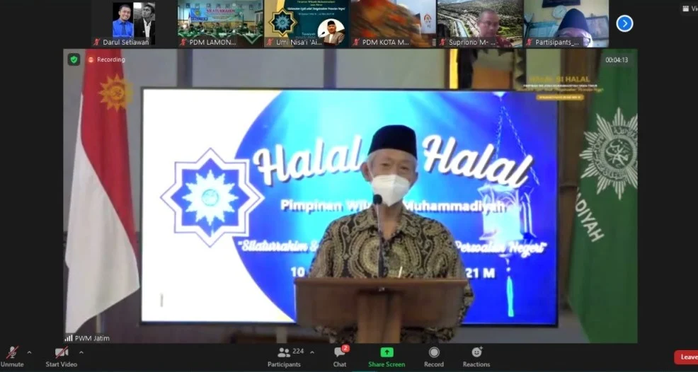 Kisah Perempuan Lulus ‘TWK’ dalam Halalbihalal PWM Jatim