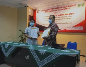 Sadar Arsip Penting bagi Sertifikasi Wakaf