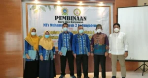 Launching Kelas Tahfidh di Milad MTs Muda Kedungadem