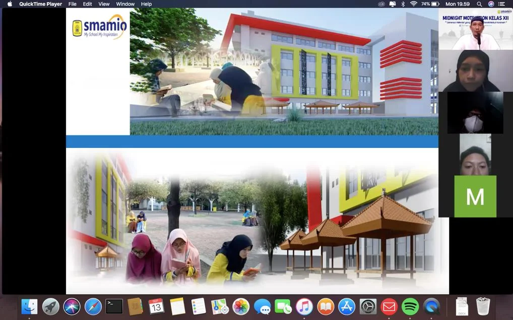 Midnight Motivation agar Siswa Smamio Cinta Al-Quran