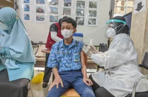 Vaksinasi SMP Musasi Bikin Tenang Wali Siswa