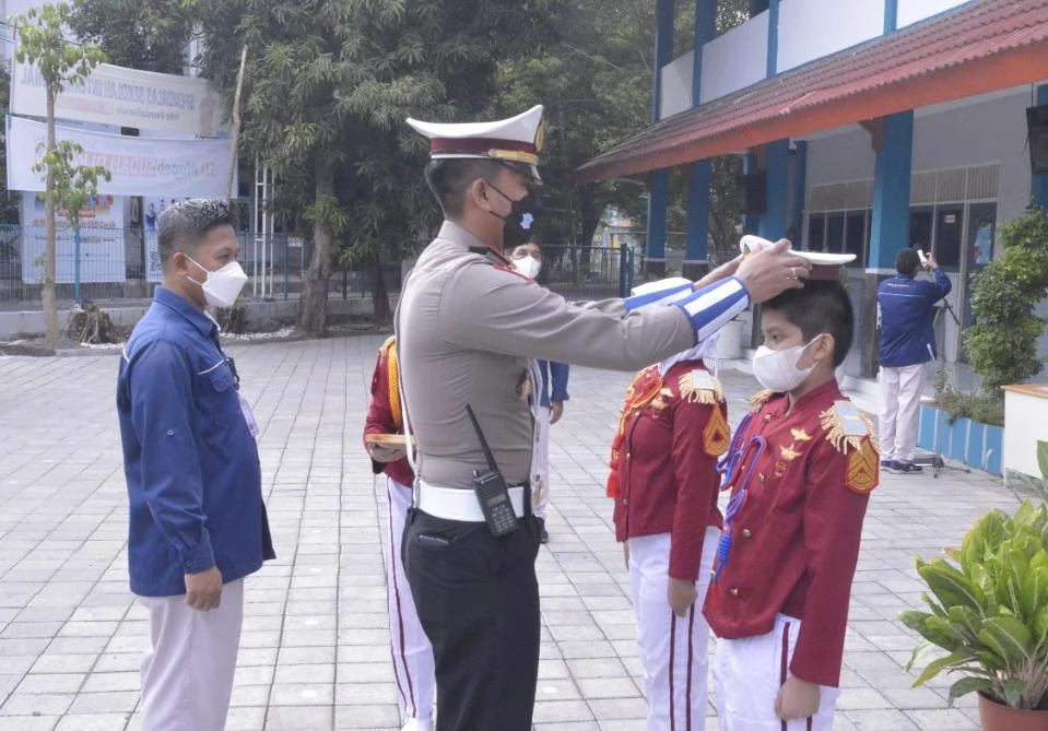 Polisi Cilik SD Mugeb Dikukuhkan