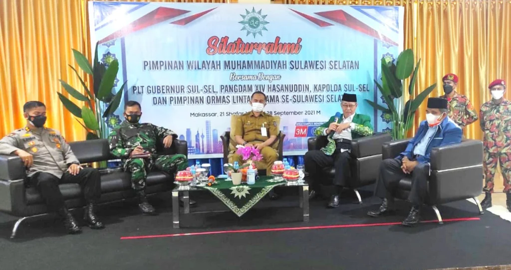 Bahas Pembakaran Mimbar Masjid Raya Makassar, Muhammadiyah Gelar Silaturahmi Lintas Agama