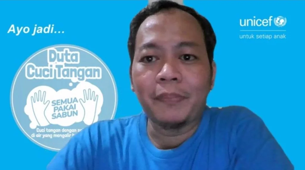 Officer Unicef Ajak Siswa Berlian School Jadi Duta Cuci Tangan