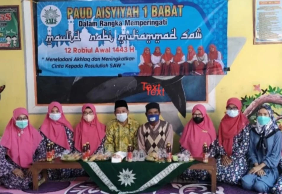 PAUD Aisyiyah 1 Babat Memperingati Maulid Nabi