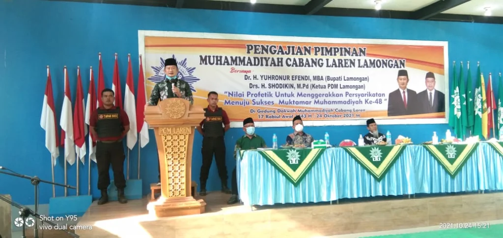 Saat Bupati Lamongan Berterima Kasih kepada Muhammadiyah