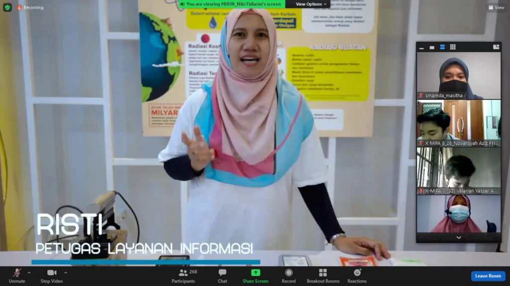 FISA Virtual, Smamda Surabaya Kunjungi Perusahaan Papan Atas