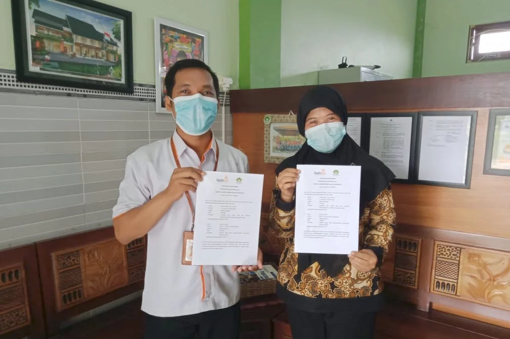 SD Almadany Teken MoU dengan Lazismu Gresik