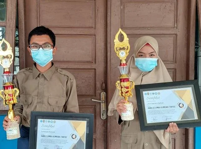 Siswa MTsM 10 Mojopetung Juara Tahfidh di TOS
