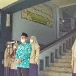 Smamda Surabaya Gelar Upacara Milad Muhammadiyah secara Hybrid