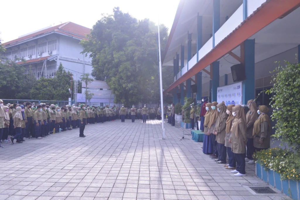 Ketua IMM Jadi Pembina Upacara di SD Mugeb, Ini Pesannya
