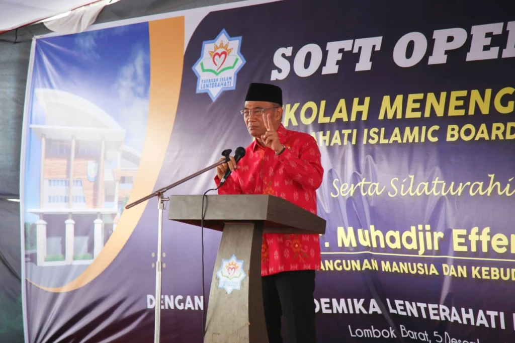 Menko Muhadjir Effendy: Sekolah Islam Harus Punya Dua Pijakan Ini