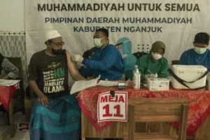 Muhammadiyah Nganjuk Tuntaskan Vaksinasi, Ini Kata Kapolres