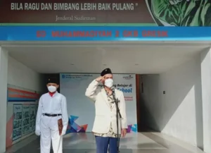 Berlian School Rutinkan Lagi Upacara Bendera