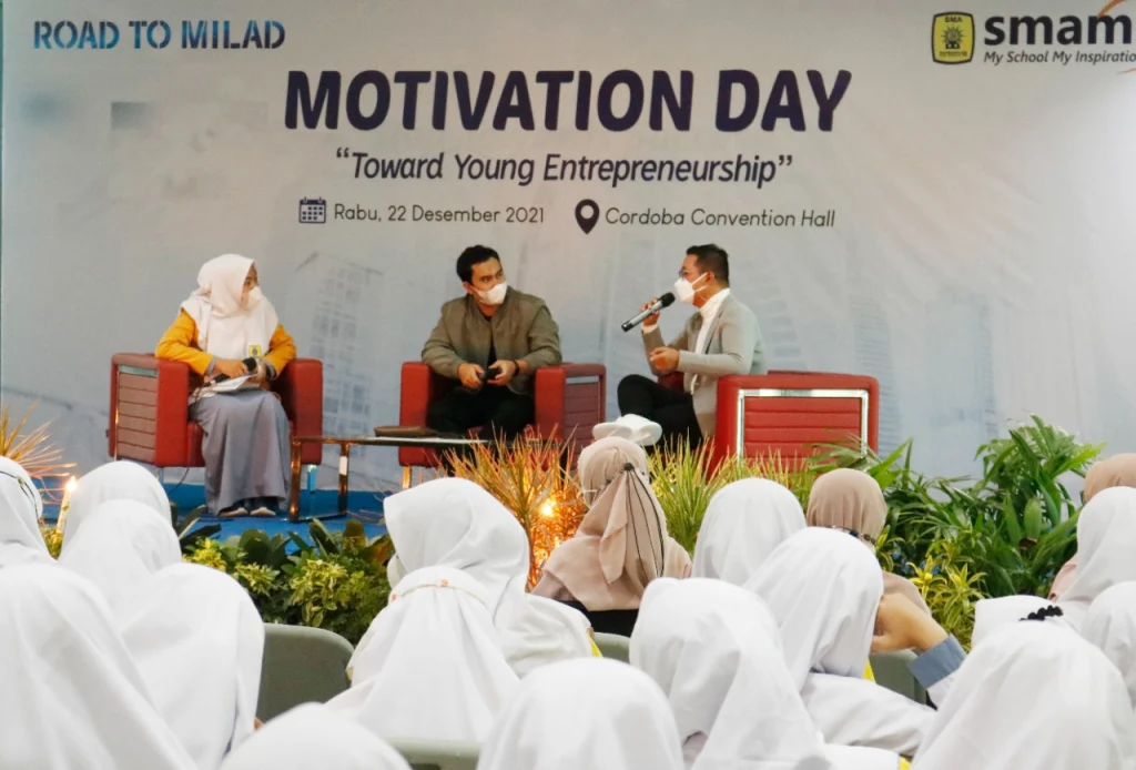 Motivation Day Dorong Siswa Smamio Jadi Pengusaha Muda