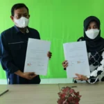 Berlian School-Dinas Kesehatan Teken MoU