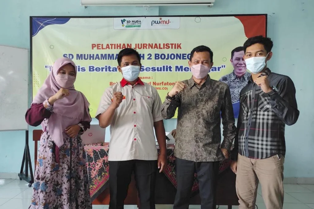 AMM Kedungadem Utus Tiga Orang ke Pelatihan Jurnalistik SD Mudabo