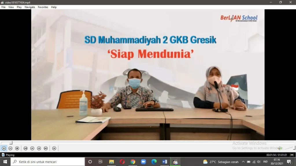 Berlian School Isi Liburan Siswa dengan Kajian Virtual Sirah Nabawi