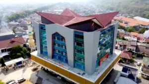 Ternyata Gedung Baru Smamsatu Berbentuk Damar Kurung