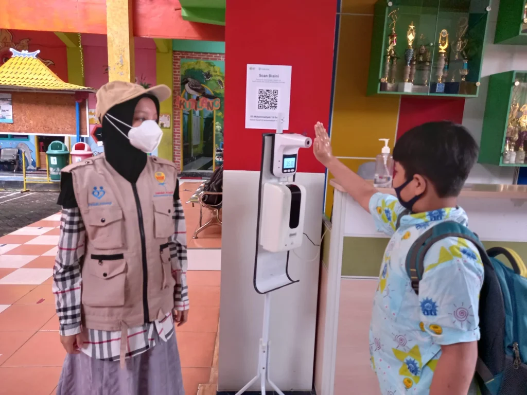 Kawal PTM, SD Muhammadiyah 16 Surabaya Bentuk Laskar Tangguh