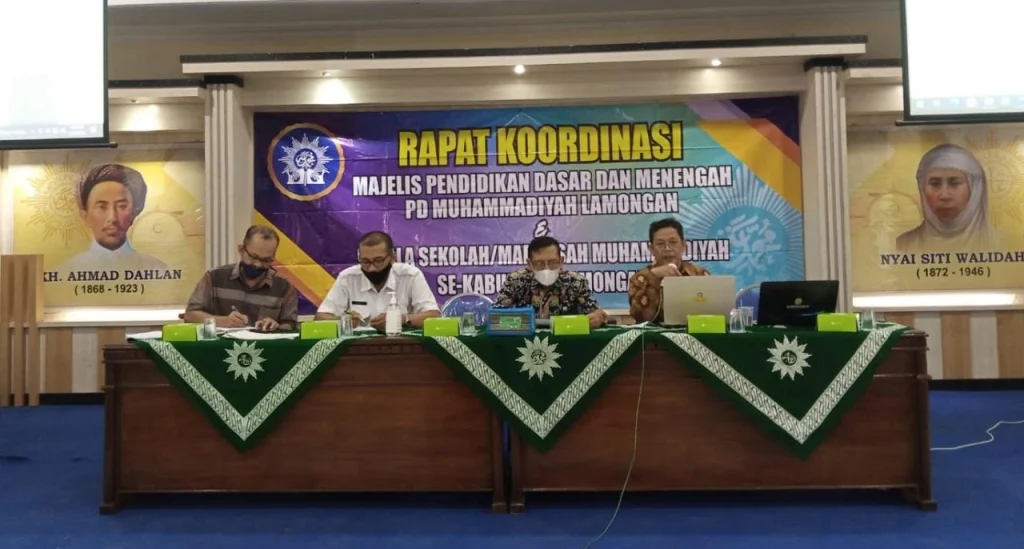 Gelar Rakor, Ini yang Dibahas Majelis Dikdasmen PDM Lamongan