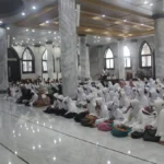 Siswa SD/MI Se-Tiga Kecamatan Manasik Haji di Spemsa ICP Sumberrejo