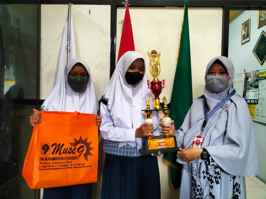 Juara Podcast, Siswa Spemutu Gresik Dapat Nasihat Begini