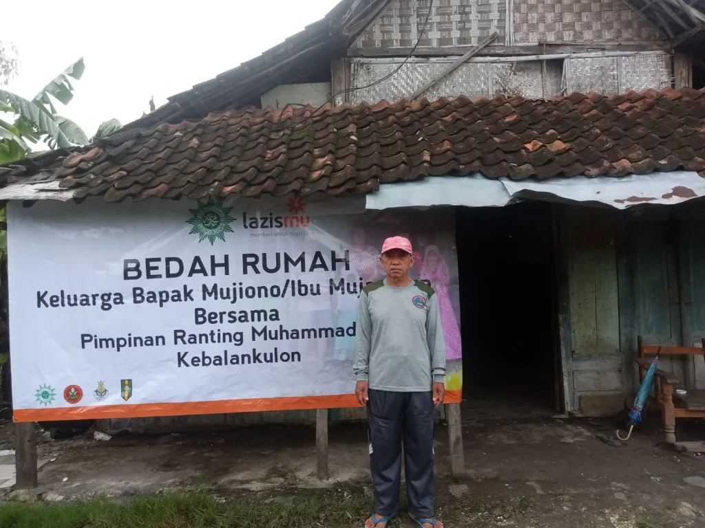 Bedah Rumah Ke-7 Lazismu Lamongan, Jika Allah Berkehendak Kun Fayakun