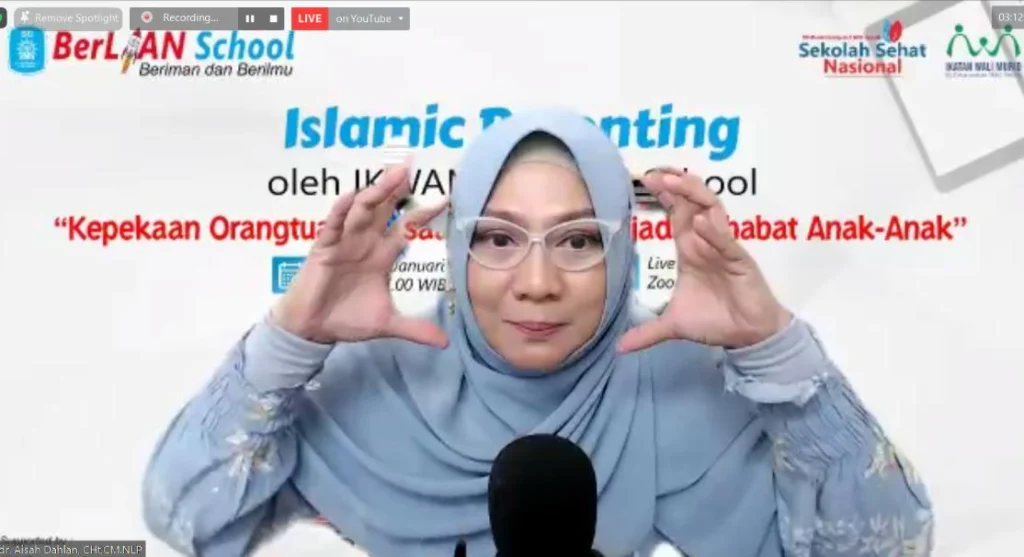 Aisah Dahlan Ungkap Cara Cegah Otak Anak Salah Sambung