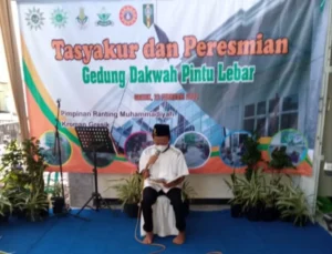 Gedung Dakwah Pintu Lebar, RT/RW dan PKK pun Bisa Memakainya
