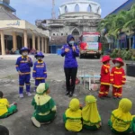 Saat PAUD Aisyiyah Surabayan Datangkan Pasukan Damkar