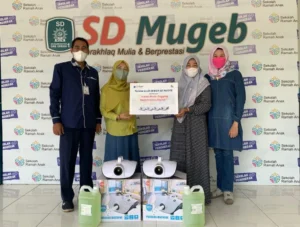 Ikwam SD Mugeb Sumbang 4 Mesin Fogging Digital pada Sekolah