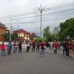 IMM dan KHM Jember Gelar Demo Solidaritas untuk Wadas