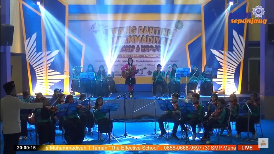 Orchestra SD Mumtaz Dapat Ucapan Selamat dari Haedar Nashir