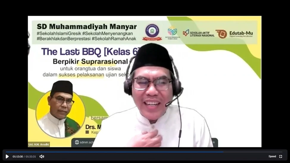 Siswa SDMM Mengenal Aktivitas Harian Suprarasional Jelang Ujian Sekolah