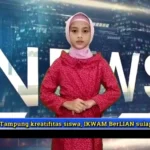 Jawab Tantangan Bunda, Siswa Berlian Ini Juara News Anchor