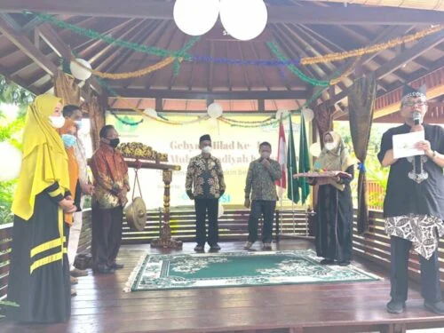 Ucapan Milad SD Almadany Ramaikan WhatsApp dan YouTube