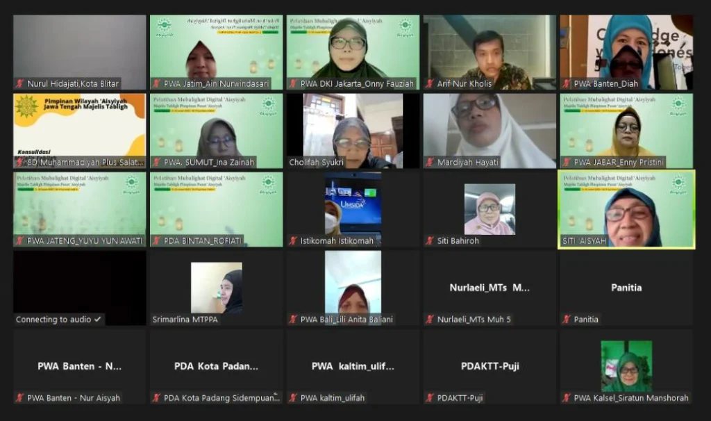 Jelang Ramadhan, Majelis Tabligh PP Aisyiyah Latih Dakwah Digital