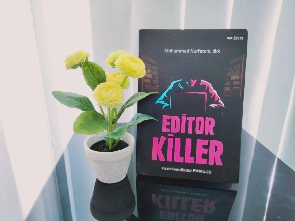 Di Balik Sampul Hitam dan Huruf Magenta Buku Editor Killer