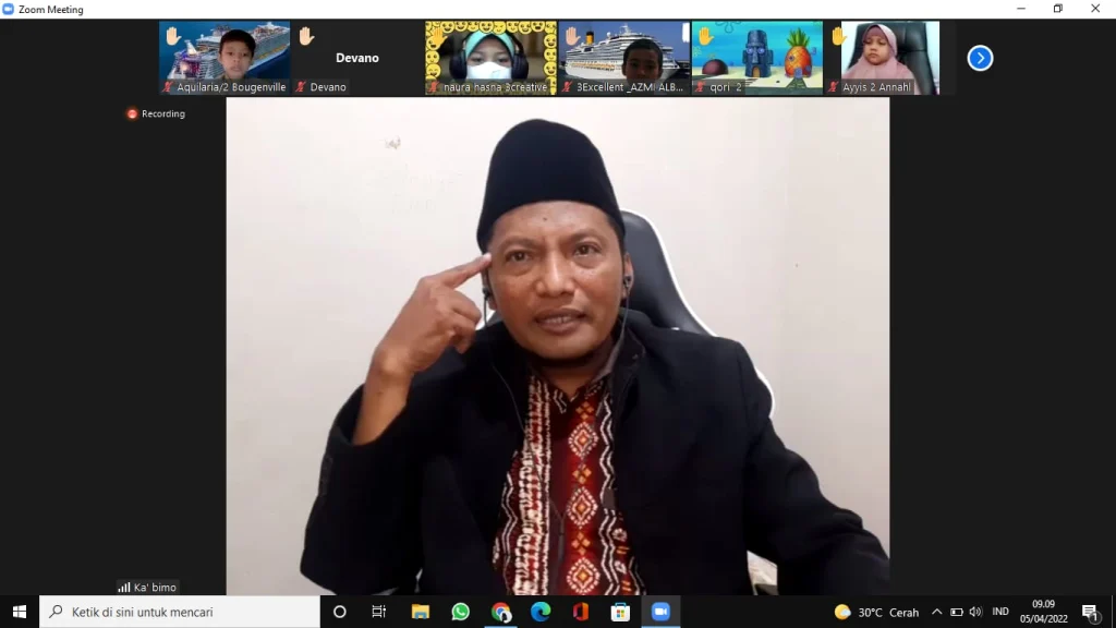 Kolaborasi Dua SD Hadirkan Kak Bimo dałam Motivation Day