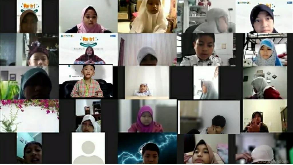 Pop It SD Mugeb Kenalkan Permainan Tradisional