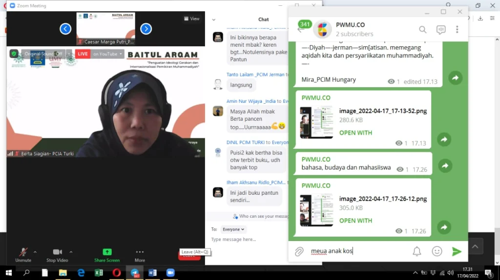 Pantun Keren Berta Siagian di Darul Arqam PCIM Sedunia