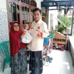 Pemuda Muhammadiyah Keduyung Berbagi Sembako pada Dhuafa