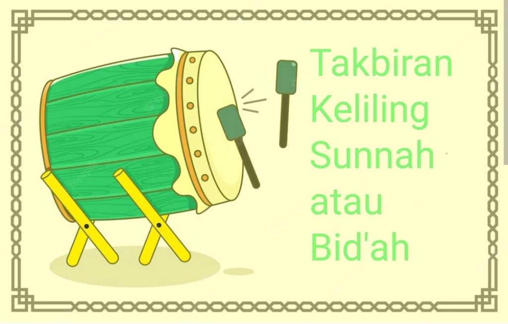 Hukum Takbiran Keliling, Sunnah atau Bidah?