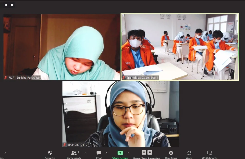 Siswa ICP Spemdalas di Jerman dan Jakarta Ikuti International Progression Test