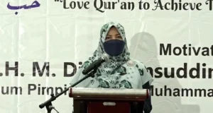 Bergaya Puitis, Ini Pesan Kepala SDMM pada Wisudawan Generasi Qurani