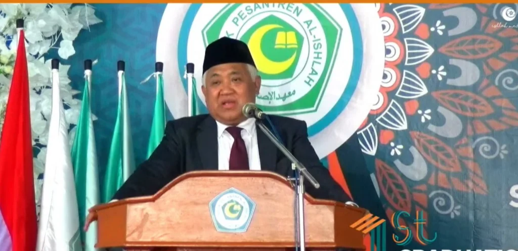 Pujian Din Syamsuddin untuk STIQSI Al-Islah Lamongan