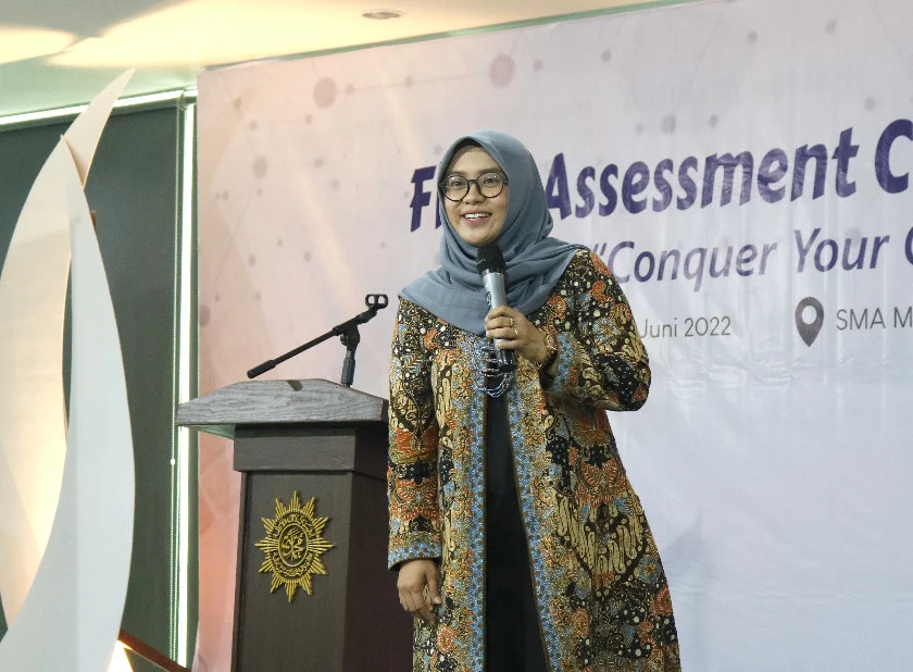 Ketua Akademi Ilmuwan Muda Indonesia di Smamio: Relasikan Riset dengan Dunia Bisnis