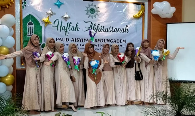 Momen Bersejarah, Haflah Akhirussanah PAUD Aisyiyah Kedungadem
